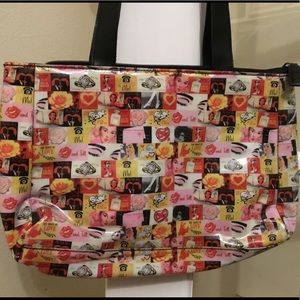 Relic brand fun retro style design print bag